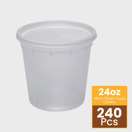 30 PACK] 64oz Rectangular Oblong Plastic Reusable Storage